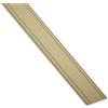 SOTECH 1 pezzo Profilo di Transizione di SOTECH/Autoadesivo/Super Piatto/Ottone Anodizzato/Profilo per Pavimenti/Larghezza 30 mm/Lunghezza 100 cm/Profilo per Unire Due Pavimenti