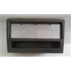 Electric House Mascherina Autoradio 1 din iso Opel Agila Astra 1998 Corsa Meriva Omega Signum Tigra Argento scuro MS075/GR