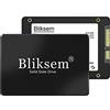 Bliksem ssd 1tb SATA III 6Gb/s 2.5″7mm 3D NAND interno Hard disk a stato solido Fino a 500Mb/s Unità a stato solido per laptop e PC (Nero 1T)
