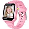 EUNICECG Smartwatch Bambini Orologio Bambina Bambino 24 Giochi Telecamera Musicale Controllo- Parentale Contapassi 13 Sveglia Digitale Regalo di -Compleanno -Natale Giocattoli 3 4 5 6 7 8 9 10 Anni