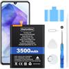 ElephantStory Batteria per Samsung Galaxy A41 SM-A415F/DSN, 3500 mAh Batteria di Ricambio EB-BA415ABY Batteria Sostitutiva ai Polimeri di Litio con Strumenti di Riparazione e Guida