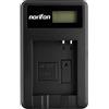 Norifon DMW-BCM13 LCD USB Caricatore per Panasonic DMC-TZ55, DMC-TZ60, DMC-TZ61, Lumix DMC-FT5, DMC-TS5, DMC-TZ70, DMC-ZS40, DMC-ZS50 Fotocamera e Altro