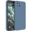 Topme Cover per OPPO Reno4 Z 5G (6.57 Inches) Custodia Case, Protezione Della Pelle Della Custodia in Silicone Tpu - Grigio lavanda