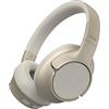 Fresh 'n Rebel Clam Fuse Cuffie Bluetooth Over Ear con Cancellazione Attiva del Rumore Ibrida, con Microfono ENC (chiamate perfette), Modalità rumore ambientale, 45h di Autonomia, Senza Fili (Beige)