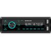 NHOPEEW Autoradio Bluetooth 1 DIN - Autoradio con vivavoce, supporto FM, EQ, doppia porta USB, scheda SD, ingresso AUX, ricarica rapida + telecomando