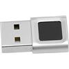 KIMISS Scanner per Lettore di Impronte Digitali USB Arcanite per PC 11 in Lega di Zinco 360 Gradi Touch Fast Matching Computer Portatile Ad Alta sensibilità Hello