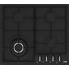 BEKO PIANO COTTURA GAS HIYG64225SBO 60CM 3+1 WOK