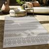 Paco Home Tappeto Per Esterno Da Balcone Terrazza Tappeto Cucina Moderno Boho Etnico, Dimensione:300x400 cm, Colore:Beige