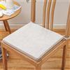 Hruile Cuscino per sedia con laccetti, cuscino quadrato per sedia con fodera rimovibile, per ufficio, soggiorno, cucina, auto, poltrona, divano, cuscino per seduta tatami, cuscino per seduta (35 x 35