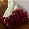 Generic Coperta con bouquet di rose fatta a mano, kit per bouquet di rose, morbido e romantico bouquet di rose lavorato a maglia, tonalità pastello, per festa della mamma, compleanno, decorazione per la casa
