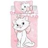 Jerry Fabrics Parure da letto con copripiumino Marie Les Aristochats 140 x 200 cm + federa 50 x 70 cm