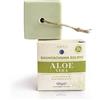 AMAS Bagnoschiuma doccia Solido - ALOE VERA -100% Naturale - Vegan - Plastic Free - Rigenerante e Rinfrescante - Equivale a 3 Flaconi in Plastica -125g- Fatto a Mano in Italia -