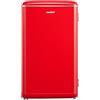 COMFEE' RCD93RE2EURT(E) Piccolo frigorifero 93Litri, Design retrò, Mini frigo da tavolo, Termostato regolabile, Silenzioso, Adatto per casa, ufficio e hotel, Rosso