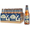 Birrificio Angelo Poretti Birra 4 Luppoli L'Originale, Cassa con 24 Bottiglie da 33cl, Birra Premium Lager a Bassa Fermentazione, Luppolata e Profumata, Gradazione Alcolica 5.0% Vol