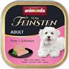 animonda Vom Feinsten - Gustoso cibo umido per cani adulti, con tacchino + prosciutto, 22 x 150 g