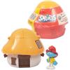 Les Schtroumpfs, Casa con 1 Figurina, 5,5 cm, Modello Puffo Idiota, per Bambini dai 3 Anni PUF383