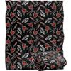 Stranger Things Hellfire Club Pattern, copriletto super morbido al tatto, 152 x 127 cm