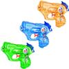 GUBOOM 3 Pezzi Pistola ad Acqua per Bambini, Mini Pistole a Spruzzo Giocattolo Estivo - 5m Lungo Raggio, 3 Colori Vivaci - per Giardino, Piscina, Spiaggia e Feste (Giochi Acquatici per Ragazzi)