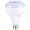 Raguso Lampadine Colorate Led, Smart LED Lampadina musicale E26/27 100-240V CA multicolore con telecomando a 24 tasti Modifica della lampada a colori per la casa Camera da letto Palcoscenico Party Bar
