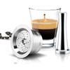 HAILASRE Refillable Stainless Steel Combo Reusable Cafissimo Coffee Capsule for Refill Capsule Coffee Filter for Kfee Caffitaly Cafissimo (COMBO)