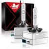 WinPower D8S Lampadine Xenon 35W Auto Fari Lampadina 4300K Bianco caldo lampada a scarica 12V HID kit di conversione, 2 lampade