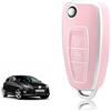 TOOMUME Cover Chiave TPU, Custodia Chiave Adatto per Ford Focus Fiesta Kuga Tourneo Transit Connect Custom Courier Puma Galaxy C-Max S-Max, Copri Chiavi Guscio Chiave Auto Telecomando - Flip Key