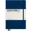 LEUCHTTURM1917 342925 Taccuini Medium A5, Copertina rigida, Puntini, Blue Mare
