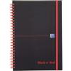 Hamelin Kolozeszyt A5 Oxford w linie 70 kartek Black n' Red