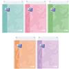 Oxford Favorit Quaderno A4, Pastello, Spiralato, Rigatura Quadretti 5 mm, Carta 90 g/mq