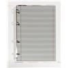 tipome 200 Fogli (400 Pagine) con 4 buchi in Formato A5 14,5 x 20,5 cm. per raccoglitor