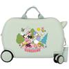 Disney Joumma Minnie Party Valigia da cabina bianca Valigia per bambini, rigida ABS, chiusura a combinazione laterale, 28,4 l, 2 kg, 4 ruote doppie bagaglio a mano, Luce del sole, Taglia unica