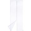 Apalus VP Zanzariera Magnetica per Porta Balcone 110×210 cm, 2× più resistente del modello Classico, anti-graffio per gatti, magneti più forti, fascia auto-adesiva larga 3,8 cm, non accorciabile