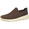 Skechers Go Max-Athletic Sneaker da Uomo, Senza Lacci, da Camminata, in Mesh, Marrone, 42.5 EU