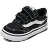 Vans Brooklyn, Scarpe da Ginnastica Unisex - Bambini e Ragazzi, BA2 - Suede/Canvas Black/White, 27 EU