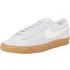 NIKE Blazer Low '77 Vintage, Sneaker Donna, Calcio Grigio Chiaro Avorio Gomma Marrone Chiaro, 40.5 EU