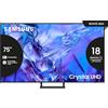 SAMSUNG Smart TV Samsung UE75DU8570UXZT Crystal UHD 4K, Smart TV 75" Processore Crystal Processor 4K, Slim Look Design, Q-Symphony e OTS Lite, Compatibile con Bixby, Alexa e Google Assistant, Titan Gray 2024