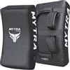 Mytra Fusion punzone pad MMA colpitori muay thai Curvo colpitori arti marziali scudo (Black)