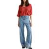 United Colors of Benetton Maglia Scollo V M/M 115GD10CS Maglione, Nero, M Donna