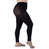 LEELA LAB Collant Senza Piede Taglie Forti Donna con Filato Emana, 80 Denari, Leggings Anticellulite Snellenti, Modellanti, Contenitivi, Made in Italy (Tg. 9)
