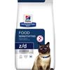 Hill's Prescription Diet z/d Feline - 3 kg - Dieta Veterinaria per Gatti - 1° ORDINE? scegli lo sconto BZR5 / BZR20 + 200 punti fedeltà