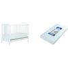 Foppapedretti Raffy Lettino con Materasso Soft, Bianco