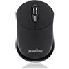 Perixx PERIMICE-802 Mouse ottico a 3 Pulsanti, Risoluzione 1000 dpi, Wireless Bluetooth per PC, Windows, Android, nero