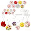 WYAHYQ Stampi per Resina Epossidica Stampo rotondo in silicone Resina Accessori Ciondolo portachiavi