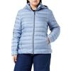 Geox W Jaysen Hood Jkt, Piumino Donna, Stonewash, 50