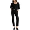 United Colors of Benetton Maglia Scollo V M/M 115GD10CS Maglione, Nero, M Donna