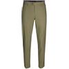 Brühl 0809185730100 - Pantaloni chino leggeri da uomo, in raso Pima Stretch, verde, 62