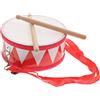ERINGOGO Giocattoli Per Batteria Da 8 Pollici Per Bambini Piccoli Set Di Batteria Per Rullante Giocattolo Educativo Musicale in Legno