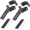 Lguaquanx 2 Pezzi Staffa di Montaggio Fari LED Universale 20 mm-38 mm, Staffe Supporto Faretti Moto, Staffa Faro Per Moto regolabile, Staffe di fissaggio per lampada a forchetta anteriore per Veicoli Auto Moto