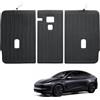 ECOZEN Tappetini per schienale per Tesla Model Y Juniper Premium/Performance 2025-2026 TPE 3D-Scan OEM Chiusure in velcro Impermeabile per tutte le stagioni Tappetini in gomma accessori Model Y
