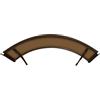 Leroy Merlin Pensilina Arco in policarbonato marrone L 140 x P 90 cm struttura in alluminio